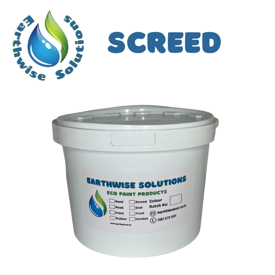 Earthwise Screed container